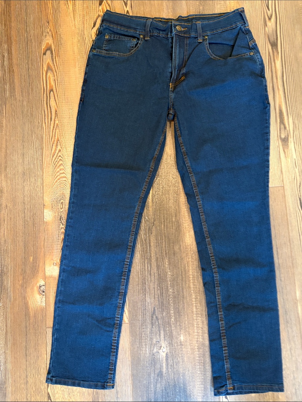 Slim Fit Men’s Dark Blue Jeans